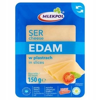 Сир Едам нар. 45% MLEKPOL 150г